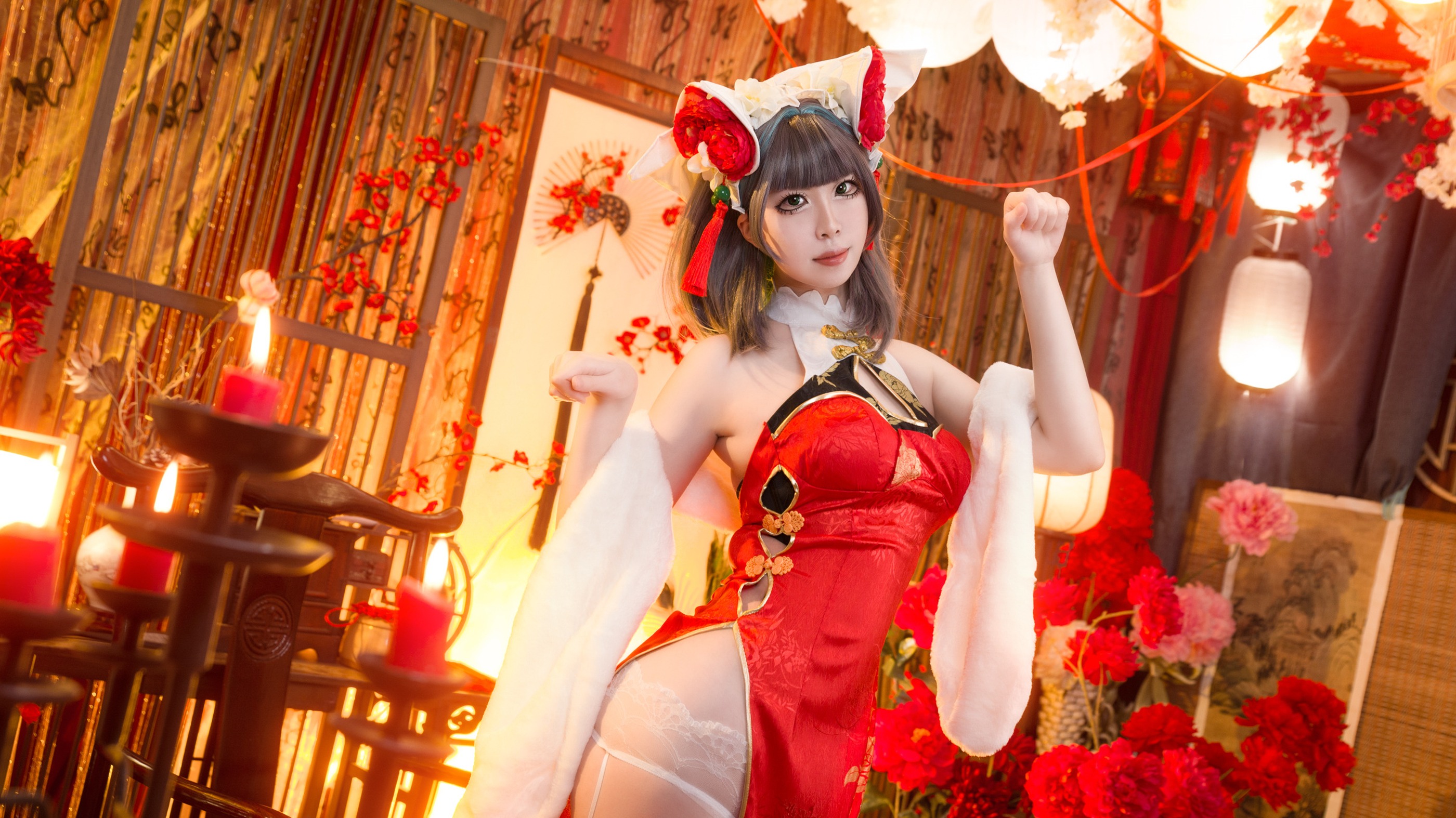图片[1]-大米米球 – NO.007 柴郡猫猫[30P]-XikXak